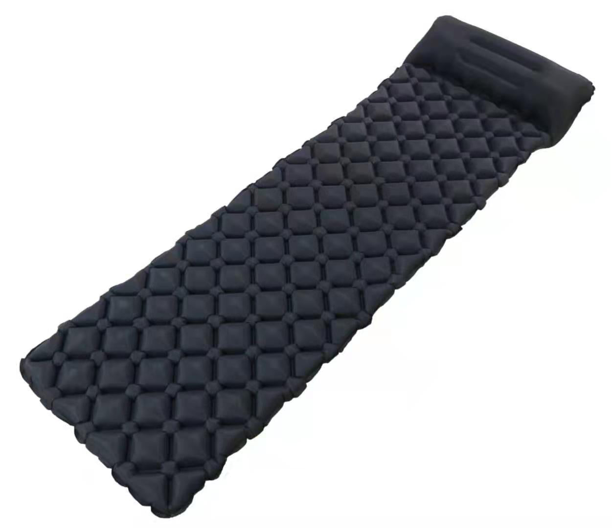 Outdoor  Inflatable Air Mattress Black