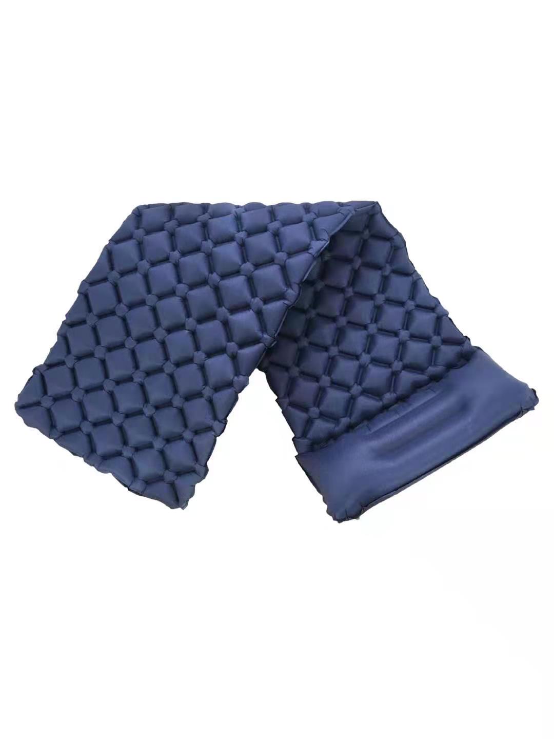 Outdoor  Inflatable Air Mattress Dark Blue