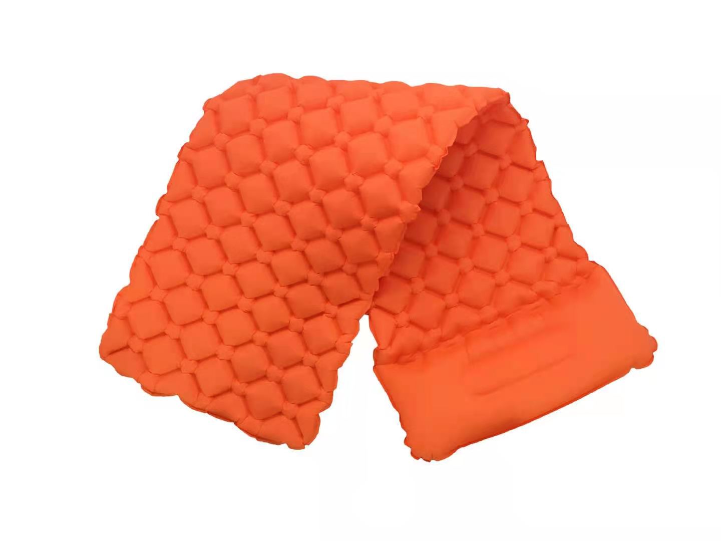Outdoor  Inflatable Air Mattress Orange