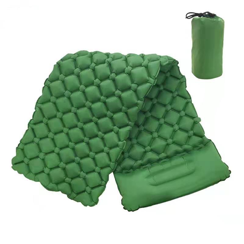 Outdoor  Inflatable Air Mattress Green
