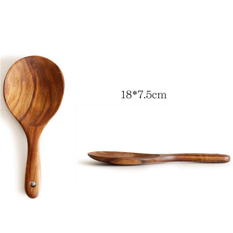 Wooden Utensil Set Dimension