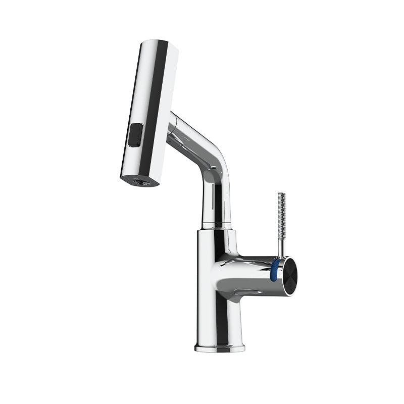 Hot & Cold Faucet Chrome Finish Ordinary Type