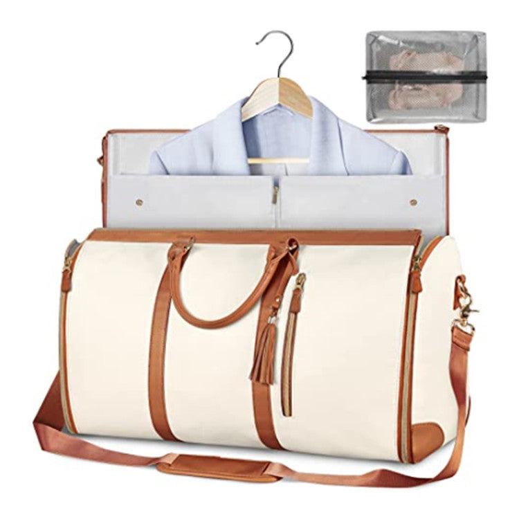 Foldable Travel Bag Off White