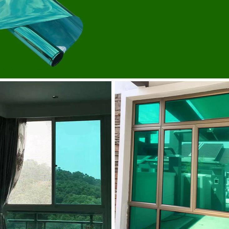 Window Sun Protector Tint Noble Green One-way