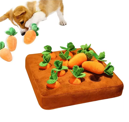 Carrot Toy in use