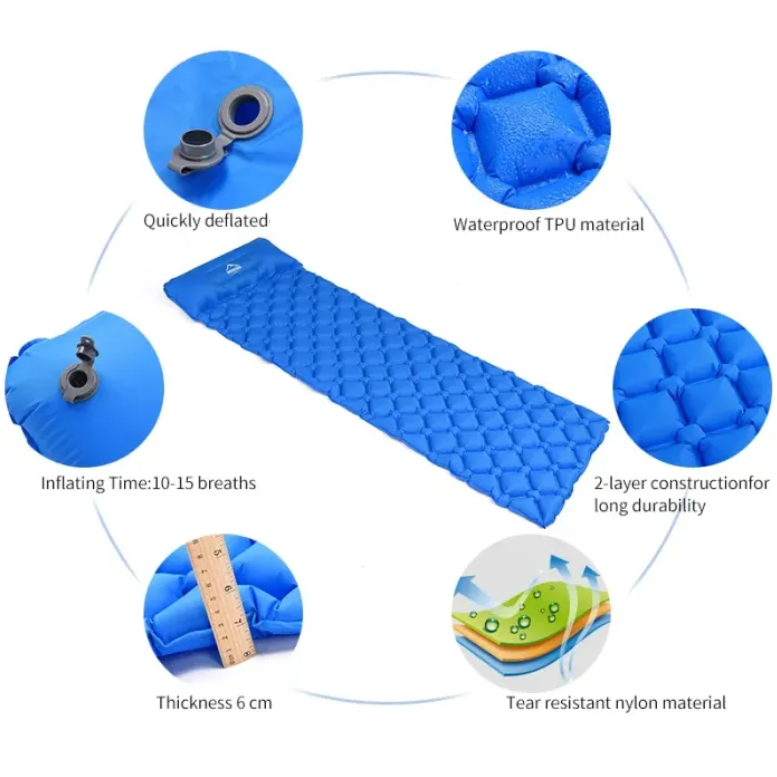 Outdoor  Inflatable Air Mattress Product Features