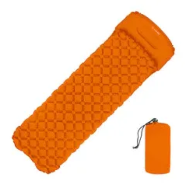 Outdoor  Inflatable Air Mattress Orange